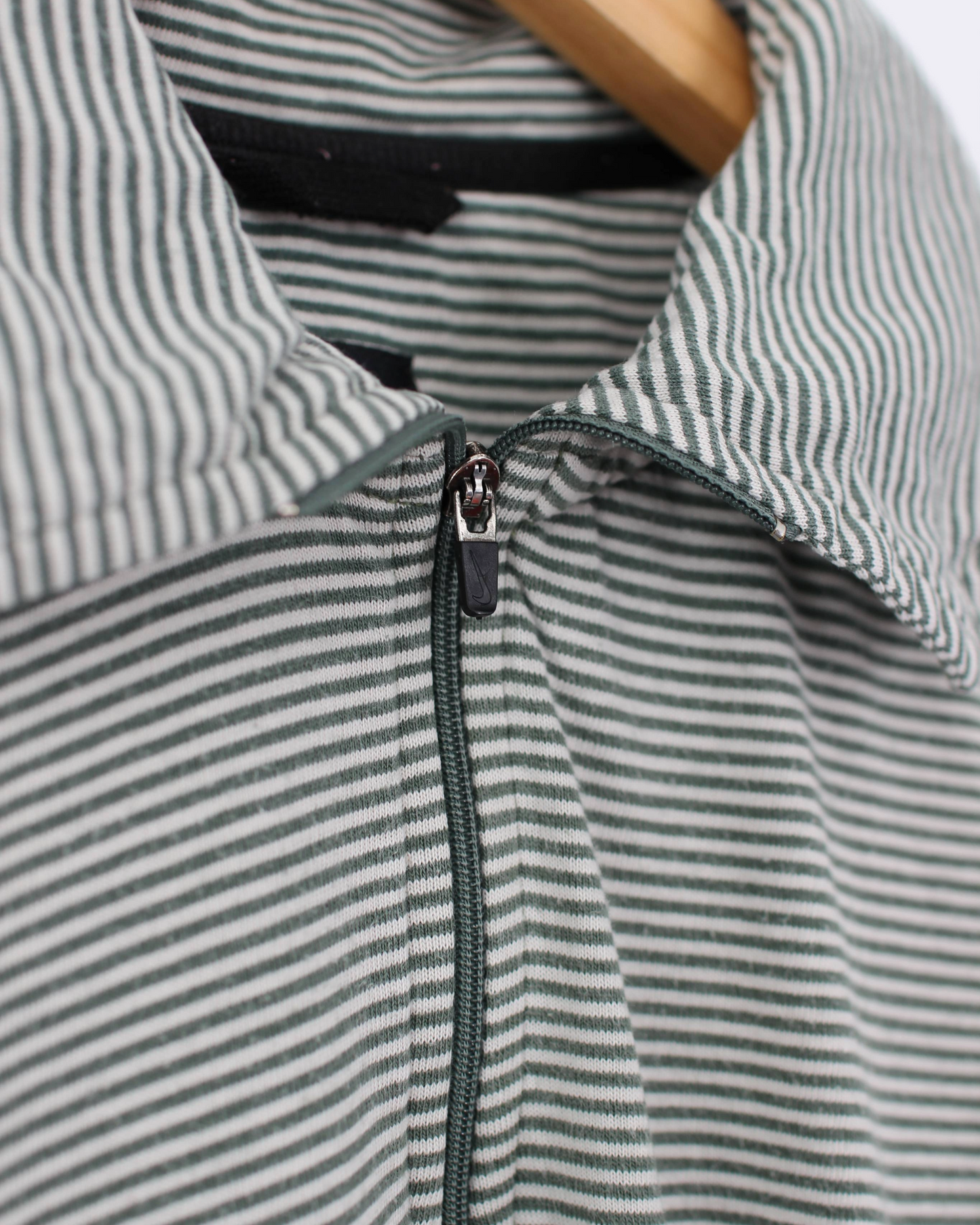 90s Nike Yin Yang Striped Polo-Shirt (XL)