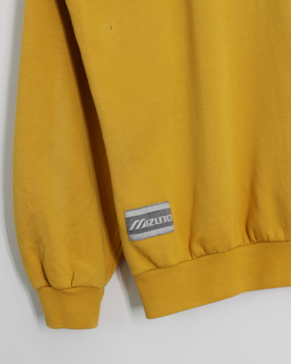 00s Mizuno Yellow/Blue Crewneck Sweatshirt (M)