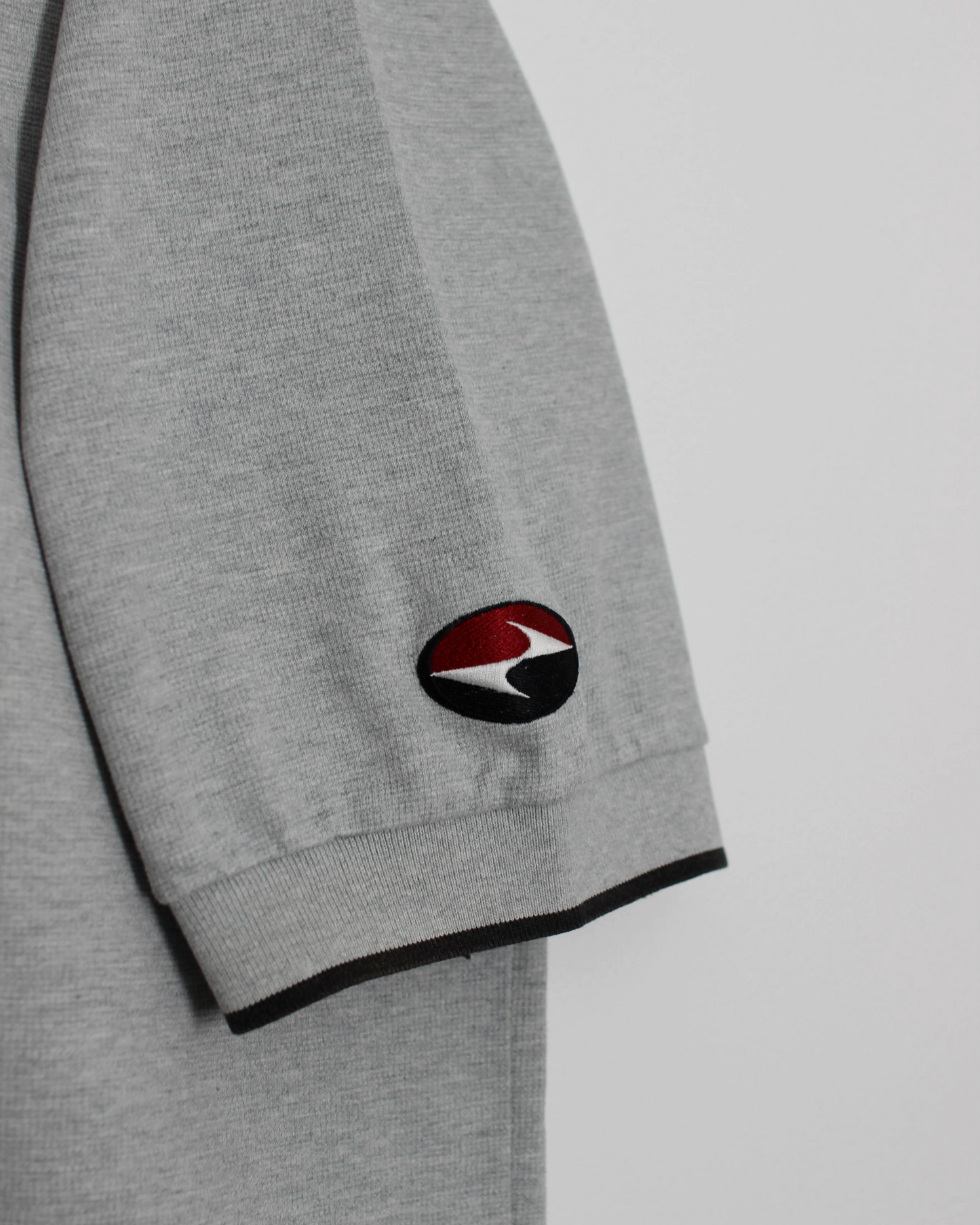 90s Nike Yin Yang Grey Polo-Shirt (XL)