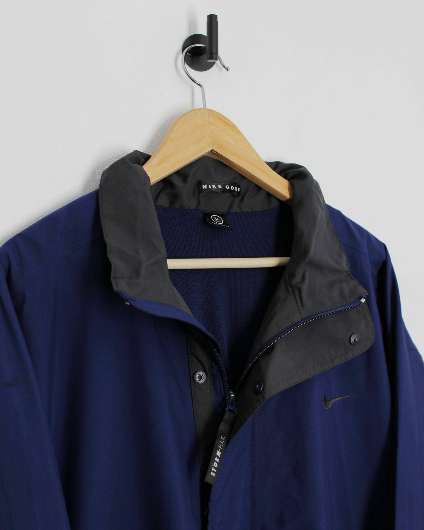 90s Nike Blue Storm-Fit Full Zip Jacket (XL)