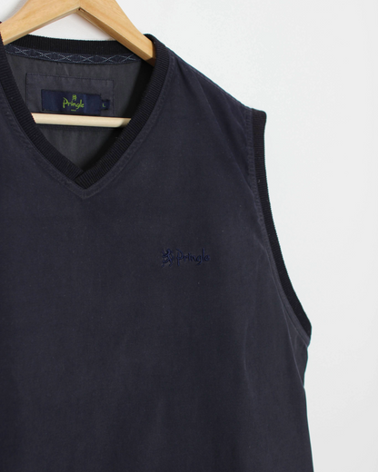 Pringle Navy Golf Vest (L)