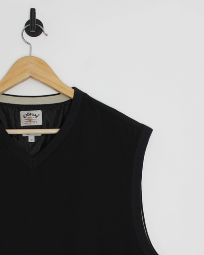 00s Callaway Black Golf Vest (M)