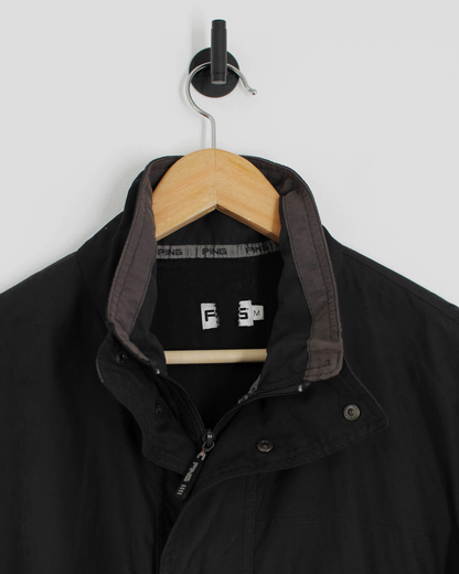 00s Ping Full Zip Black Jacket (M)