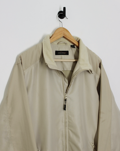 00s Greg Norman Beige Full Zip Jacket (M)