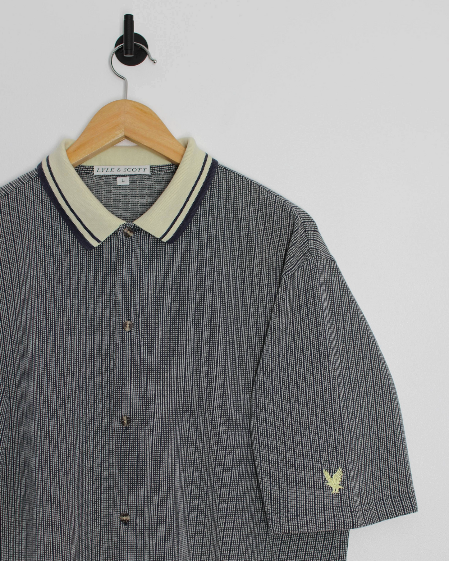 90s Lyle & Scott Full Buttoned Shirt (L)