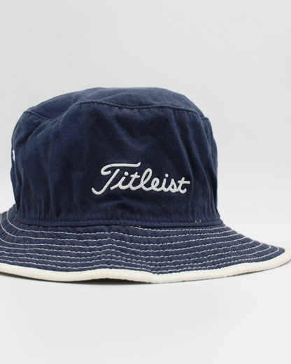 00s Titleist Navy/White Bucket Hat (L/XL)