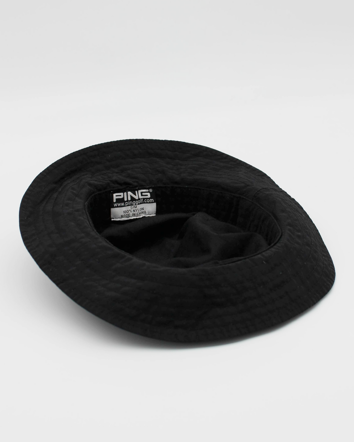 00s Ping Black Bucket Hat (S/M)