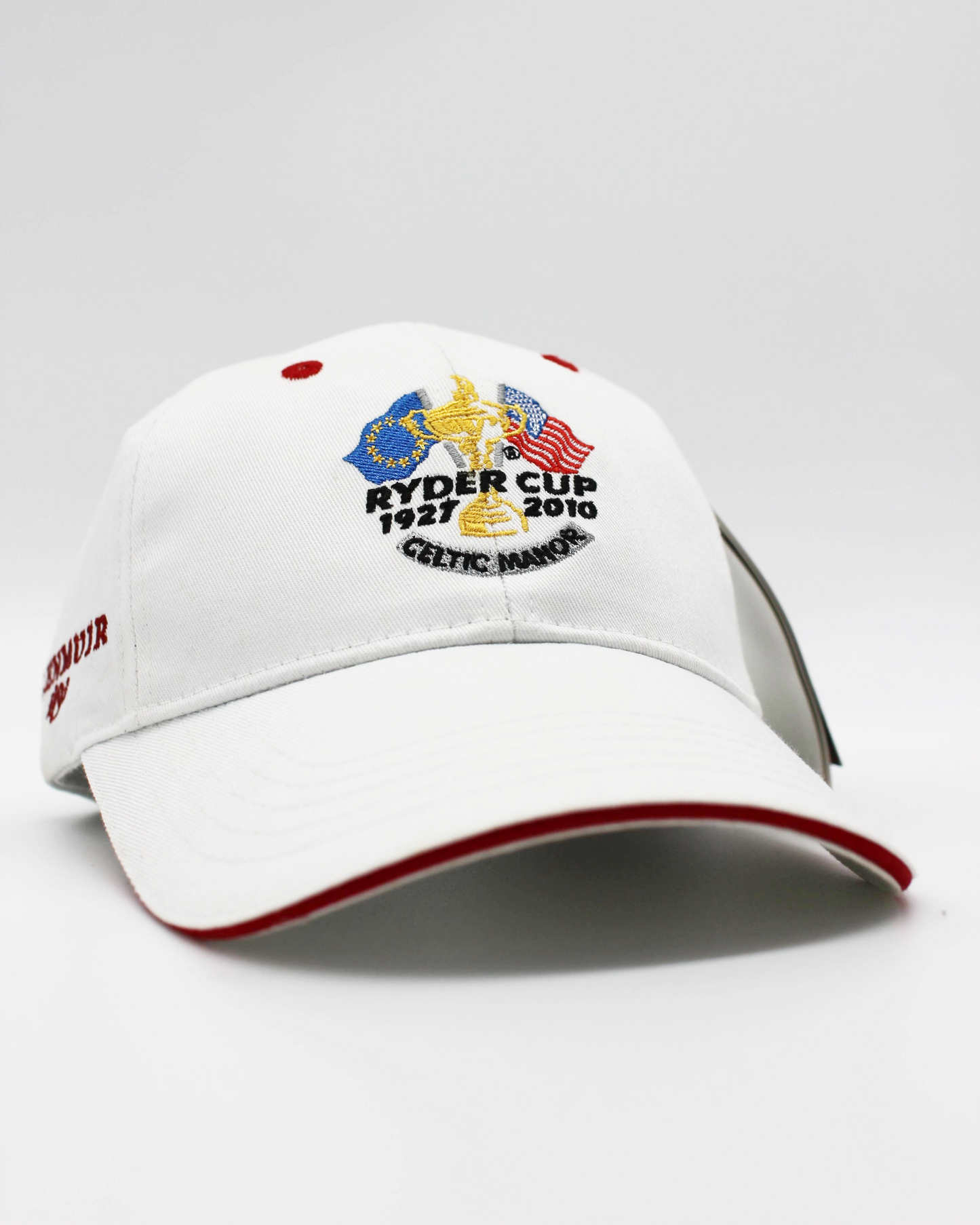 2010 Ryder Cup Glenmuir White/Red Cap with Tags