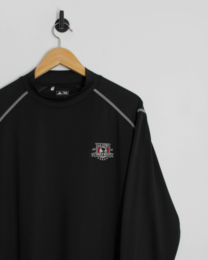 2010 US Open Adidas Black Mock Neck (M)