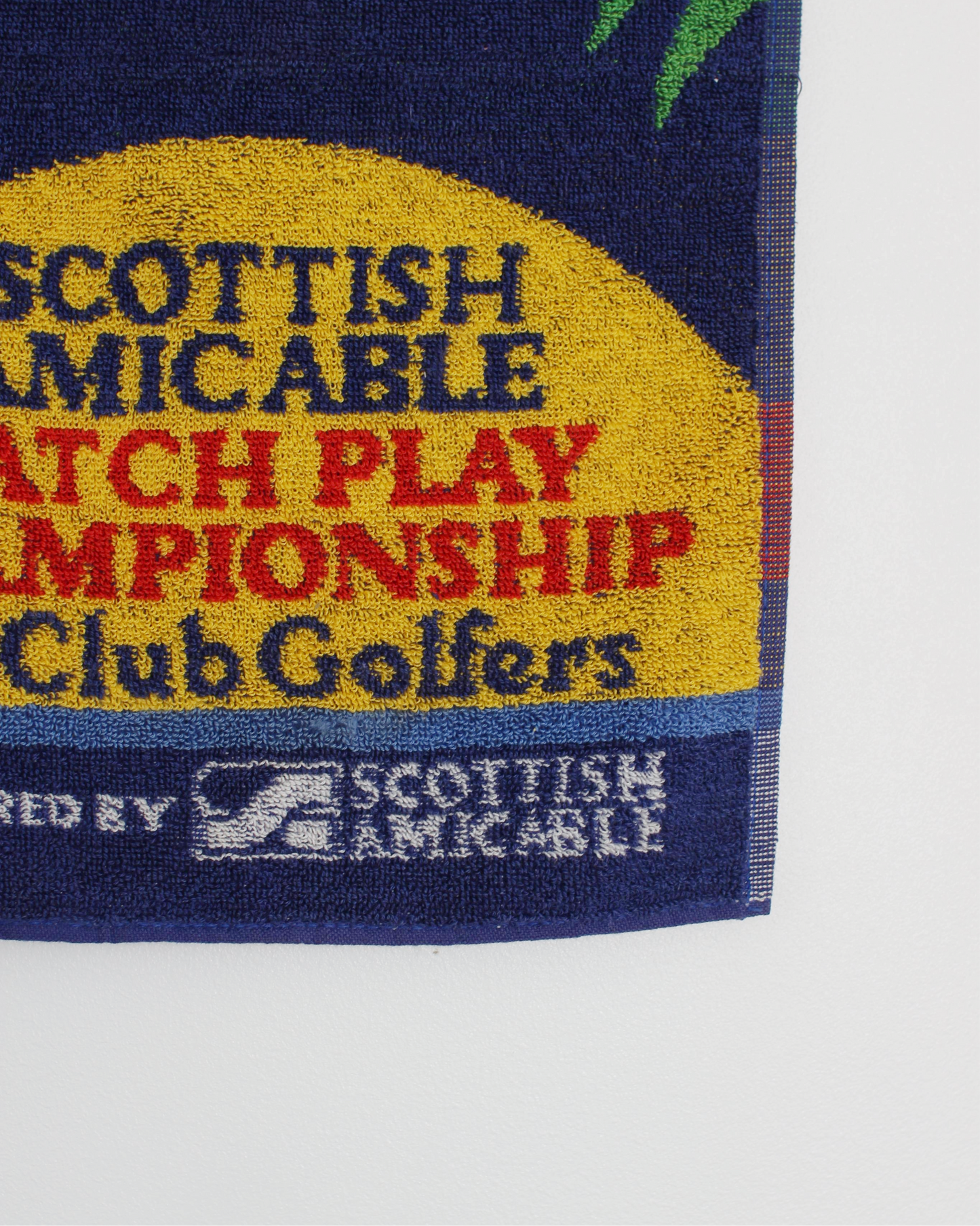 90s ‘Scottish Amicable Match Play Championship’ Golf Towel