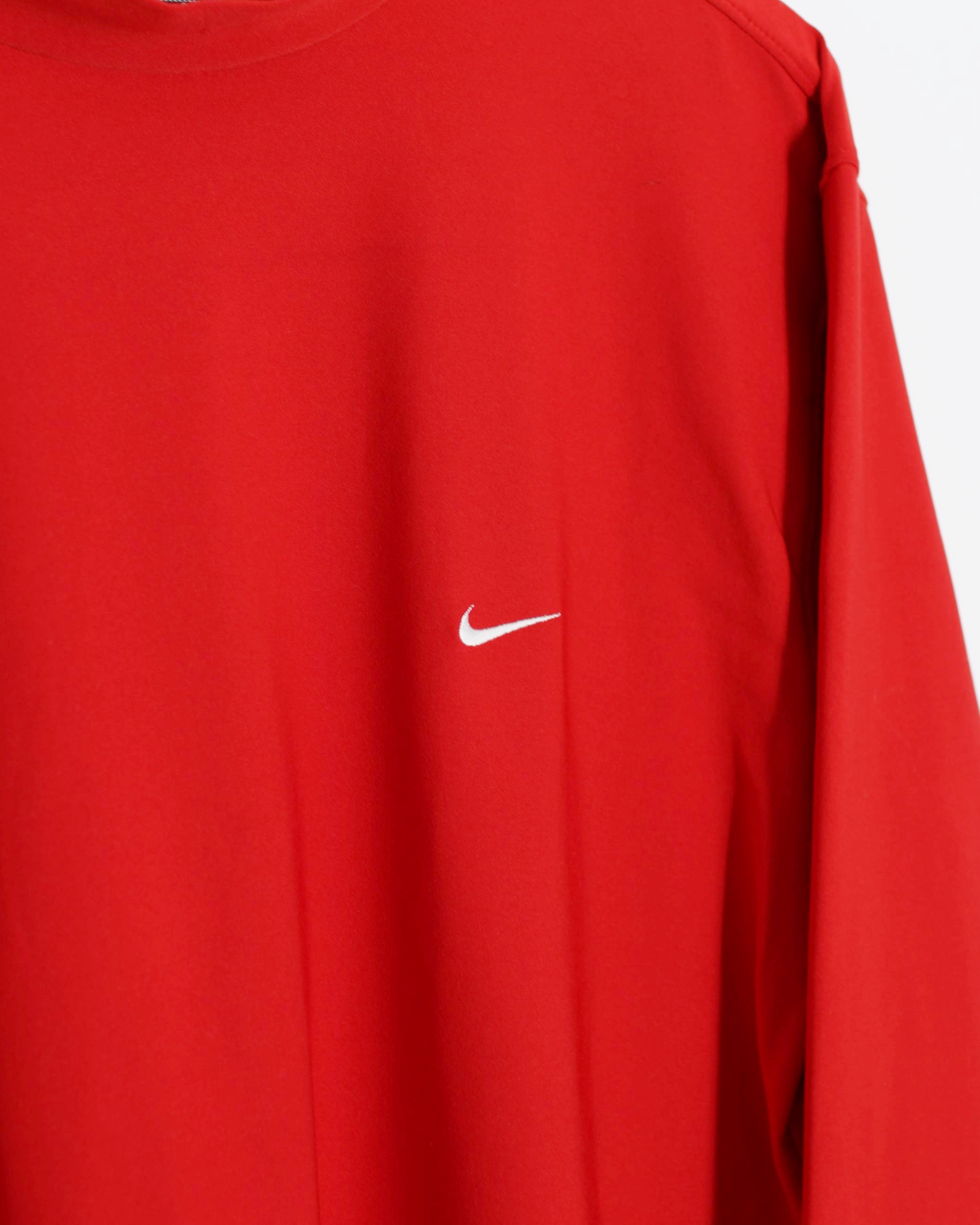 00s Nike Tiger Woods Red Long Sleeve Mock Neck (L)