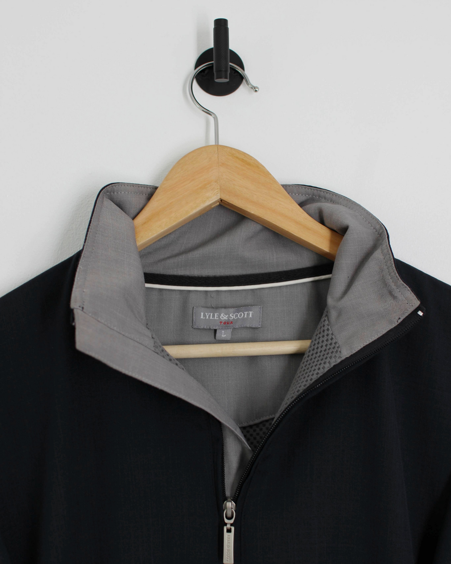 00s Lyle & Scott Tour Short Sleeve Windbreaker (L)
