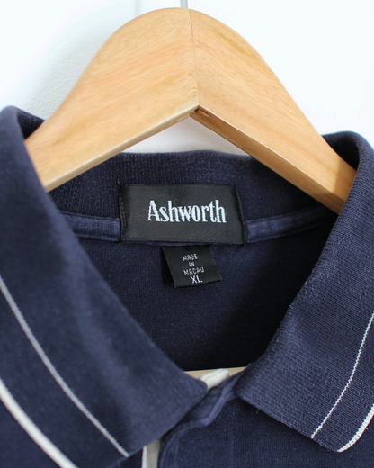 2001 Ryder Cup Ashworth Navy Polo-Shirt (XL)