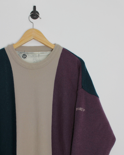 90s Proquip Wool Crewneck Pullover (M)