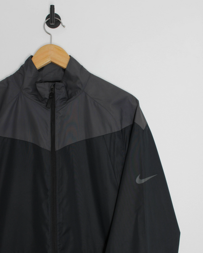 Modern Nike Black/Grey Full Zip Jacket (M)