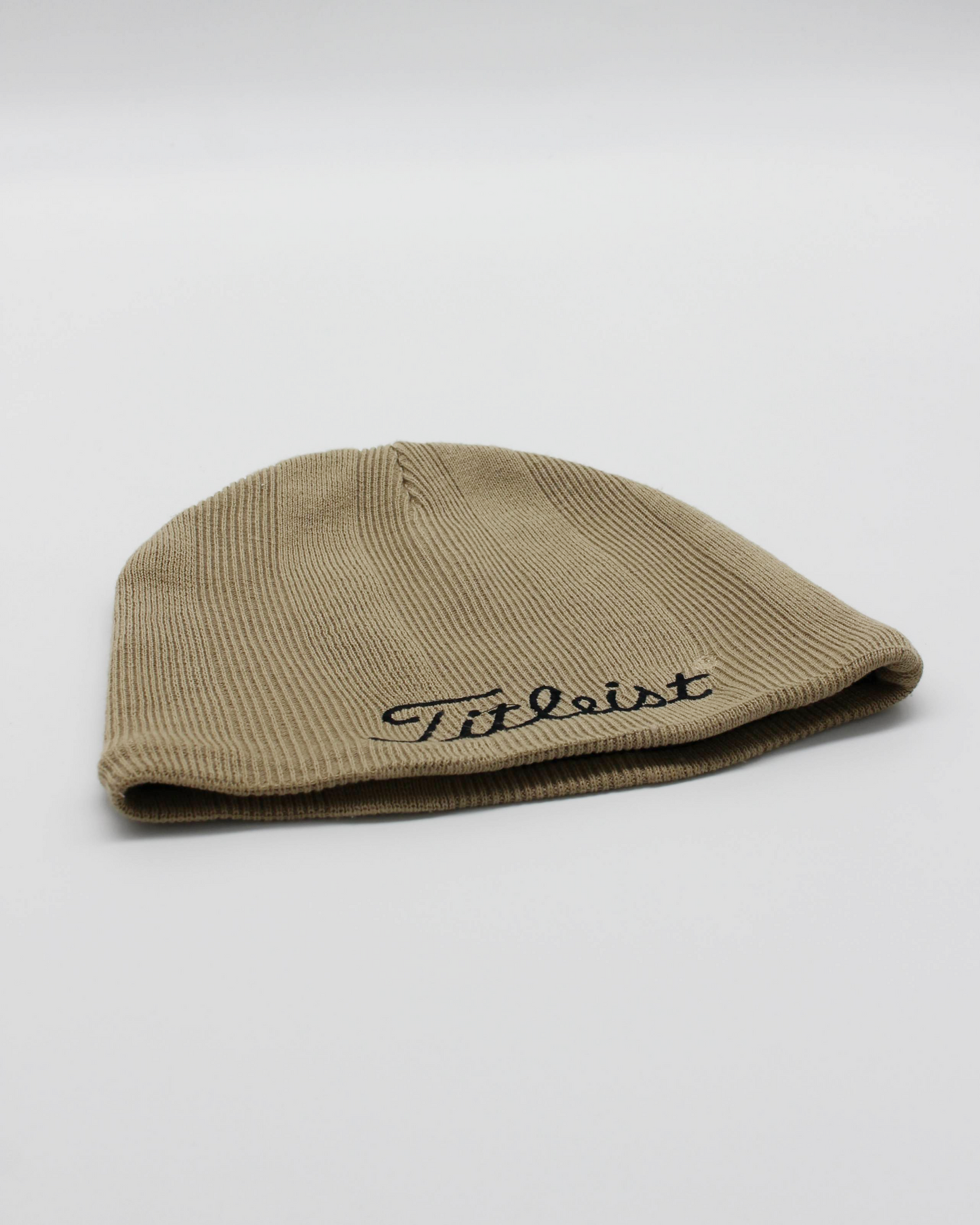 00s Titleist Beige Beanie Hat
