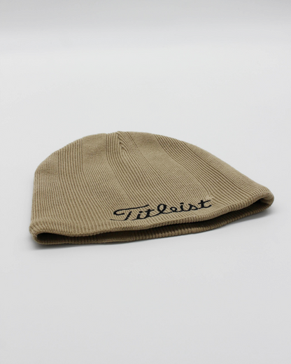 00s Titleist Beige Beanie Hat