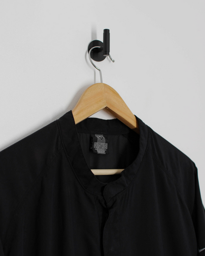 00s Nike Black Quarter Snap Windbreaker (L)