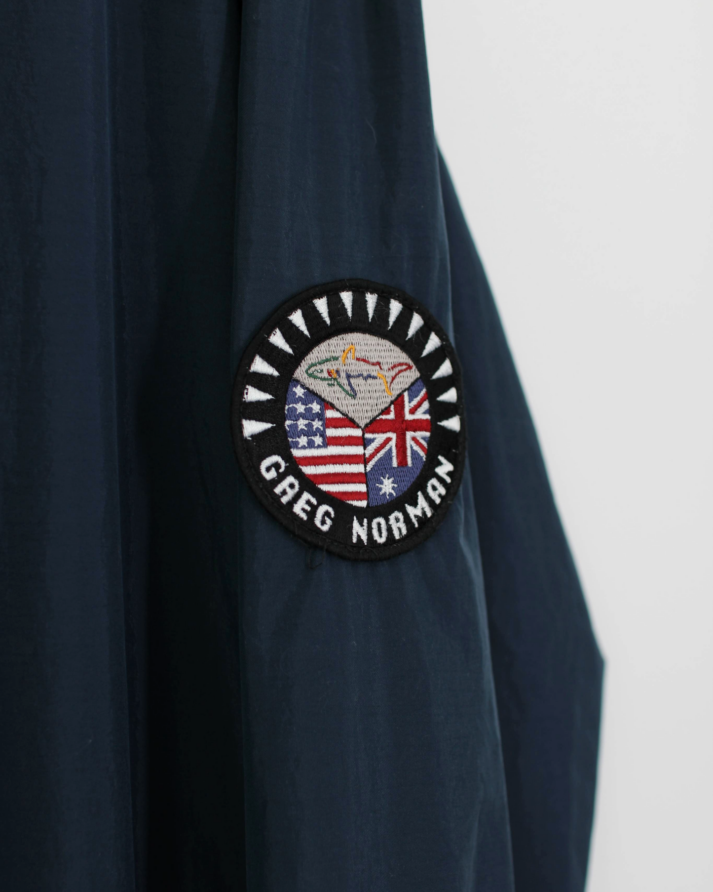 90s Greg Norman Navy Crewneck Windbreaker (L)