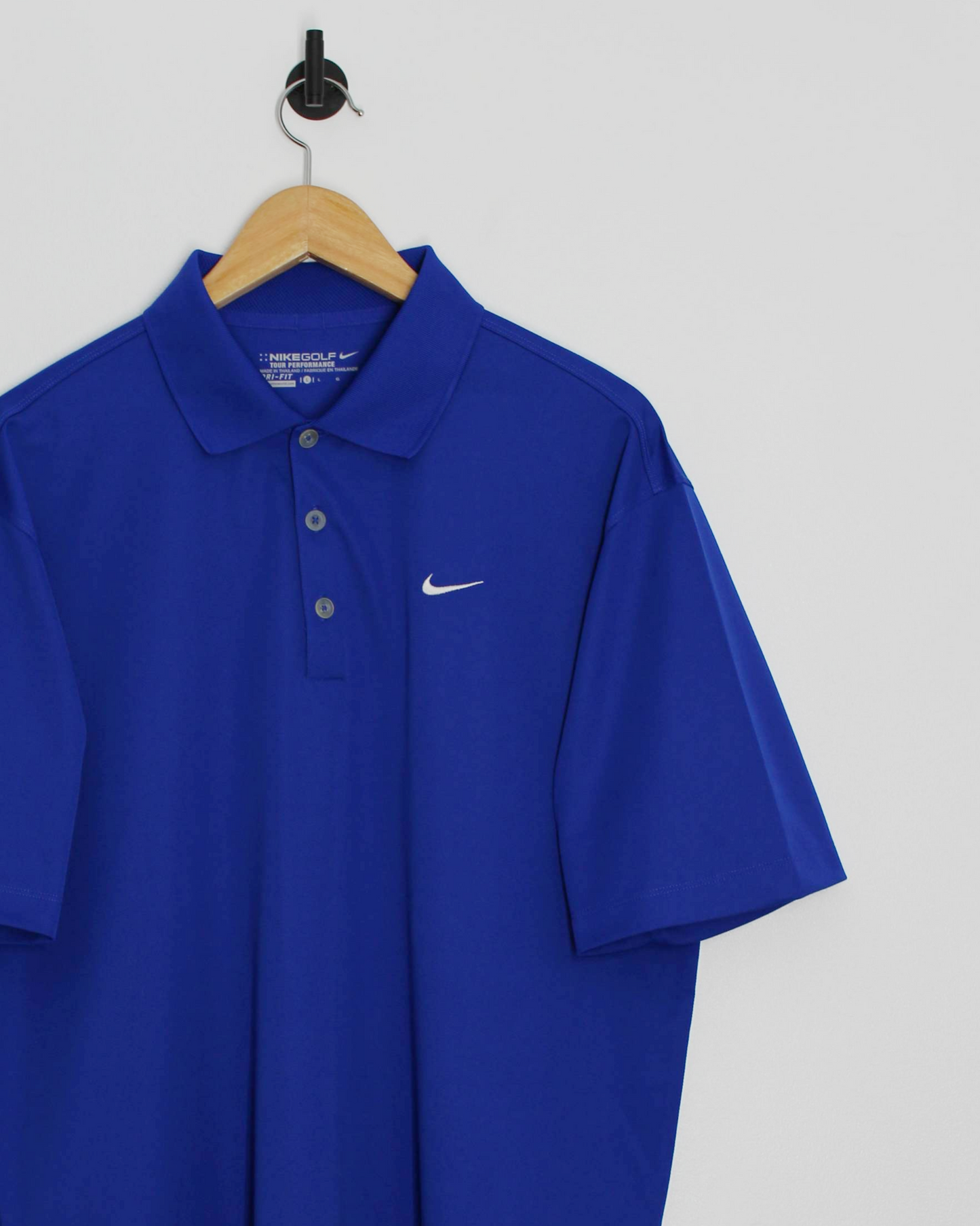 Modern Nike Blue Polo-Shirt (L)
