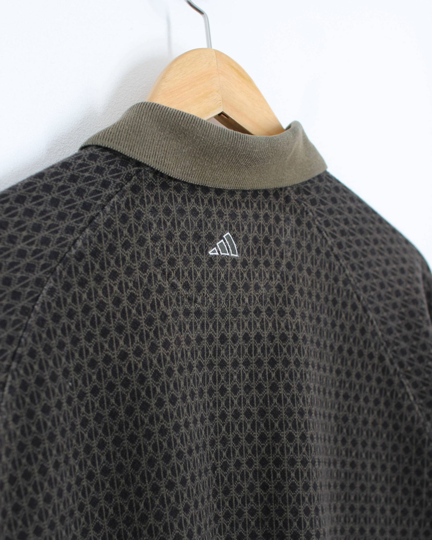 90s Adidas Golf Abstract Polo-Shirt (M/L)