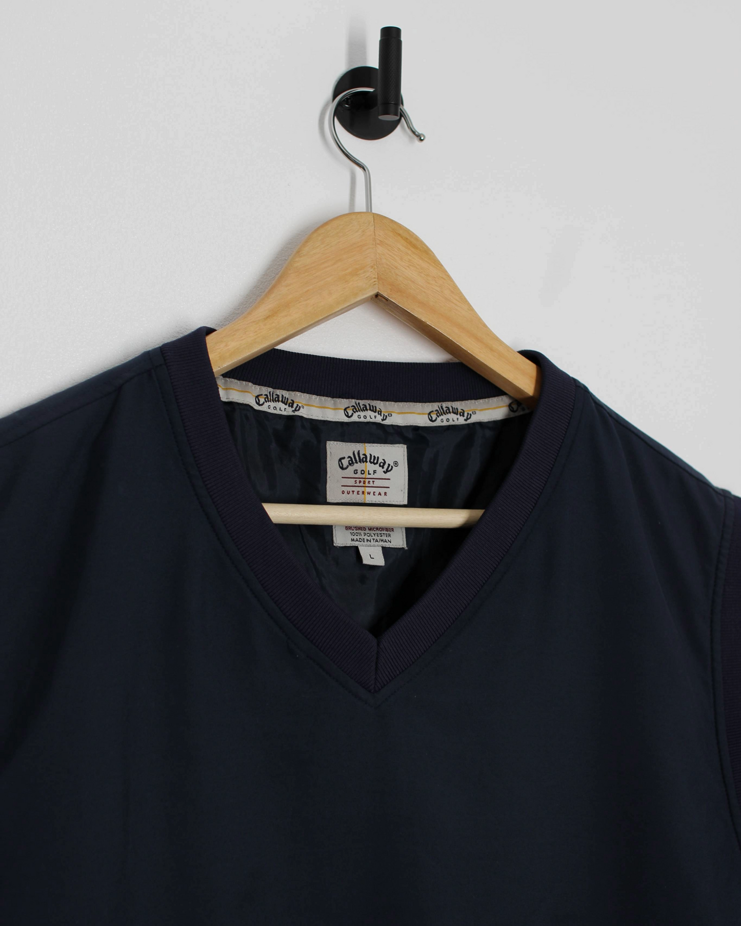 00s Callaway Navy Golf Vest (L)