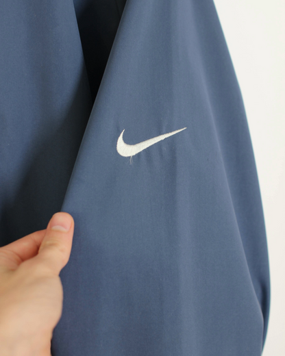 90s Nike Swoosh 18 Blue Full Zip Jacket (XL)