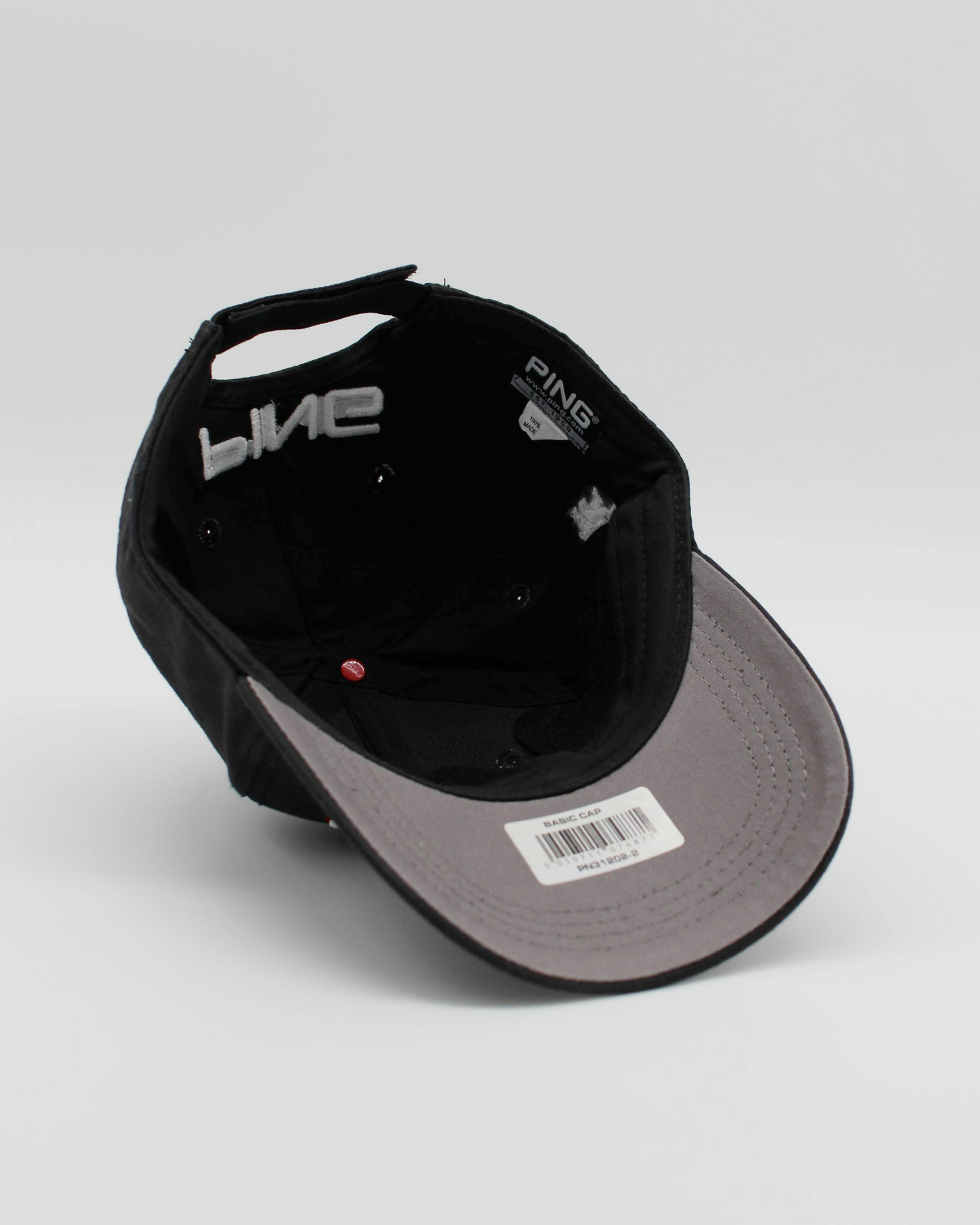 00s Ping Black Spellout Cap