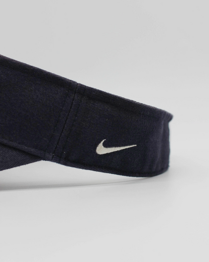 00s Nike Shield Logo Navy Visor