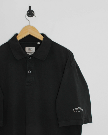 00s Callaway Black Polo-Shirt (XL)