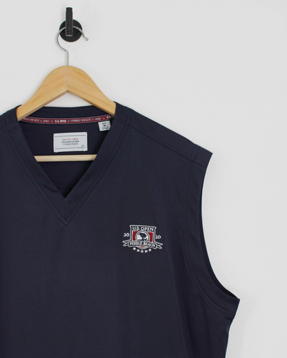 2010 US Open Navy Vest by Ashworth (M)