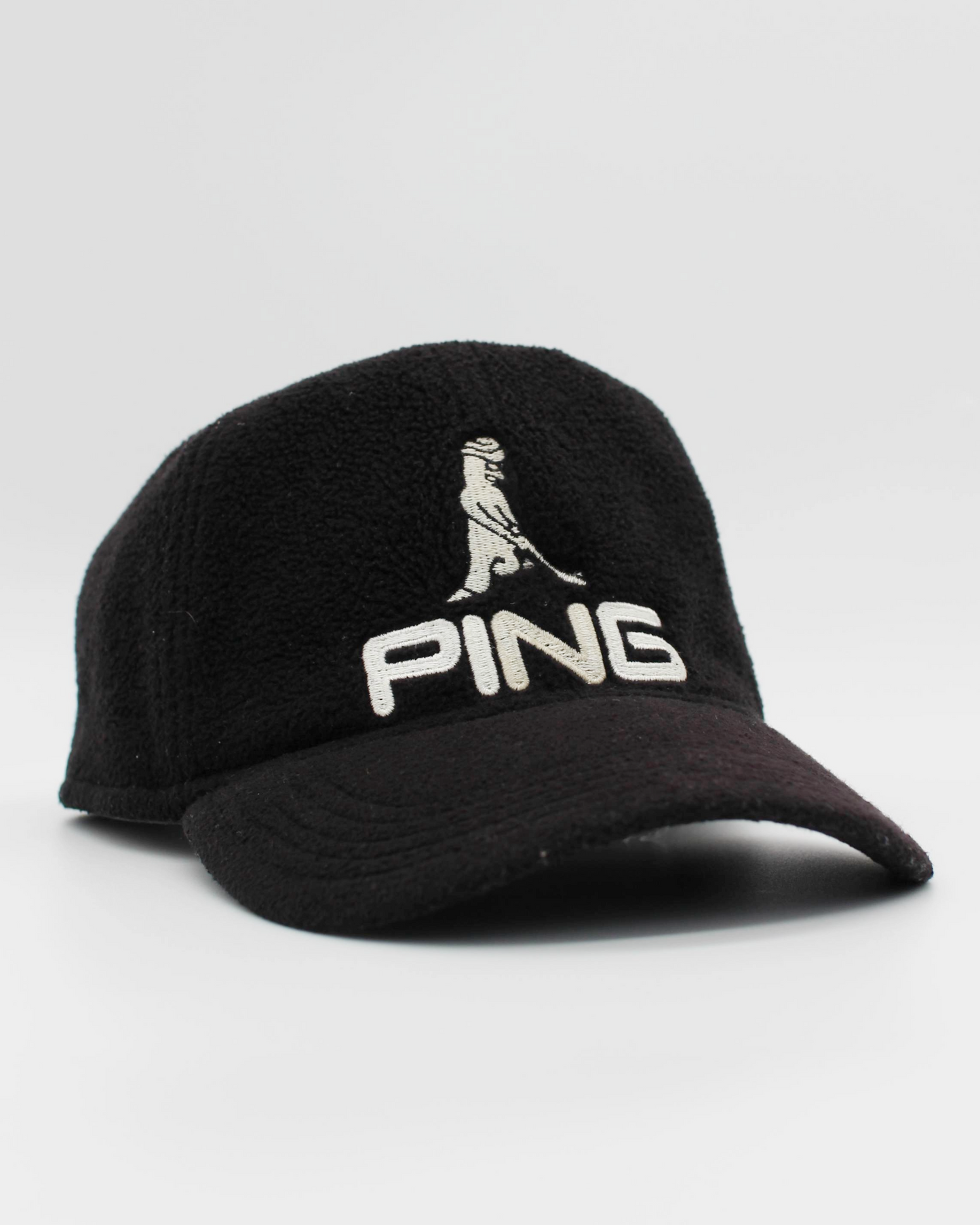 00s Ping Man Logo Fleece Cap