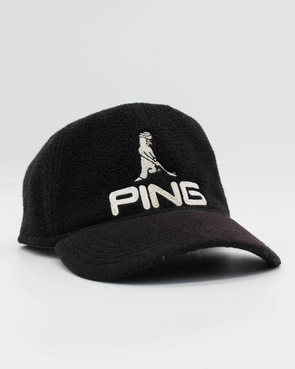 00s Ping Man Logo Fleece Cap
