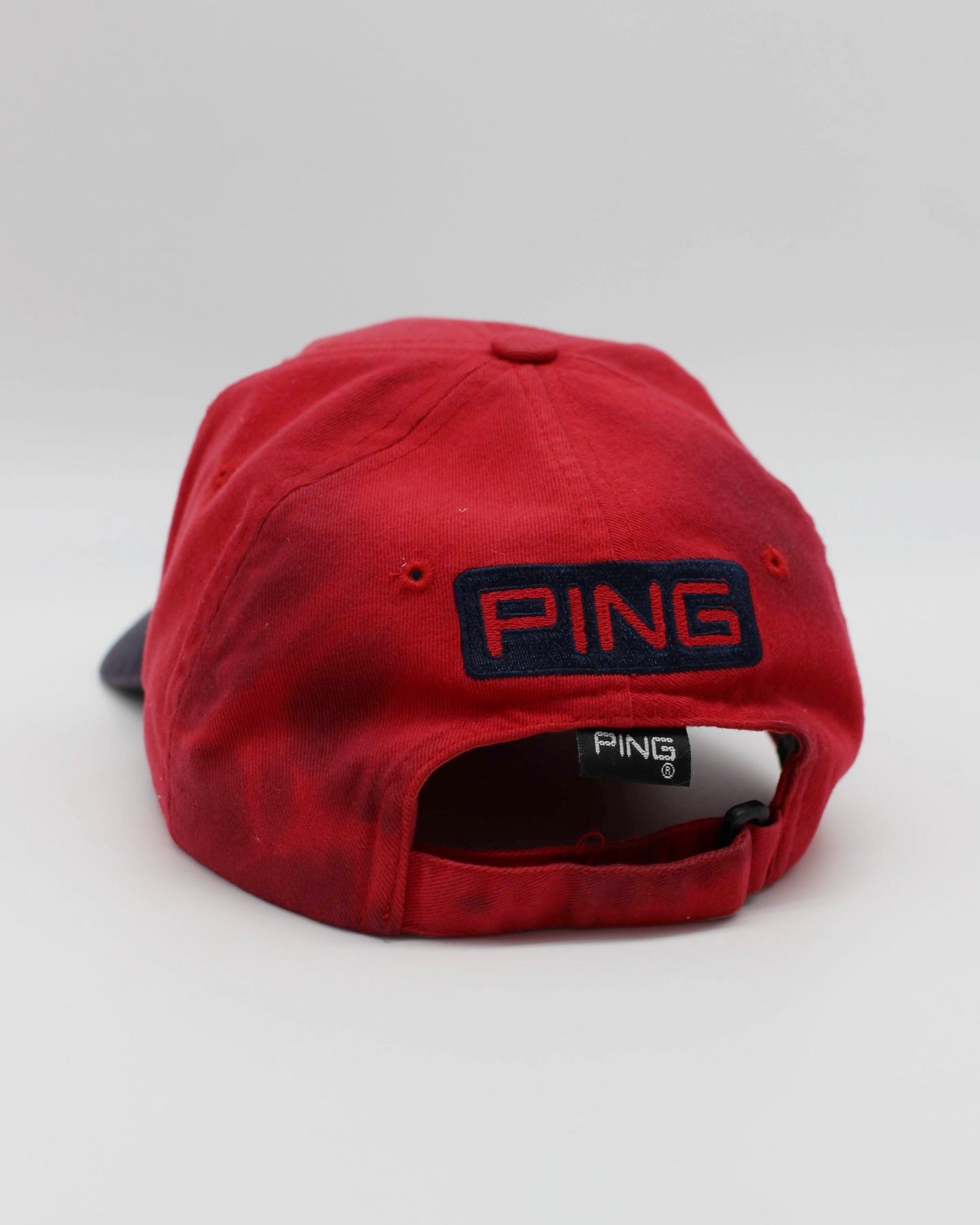 90s Ping ‘Mr Ping’ Red/Black Cap