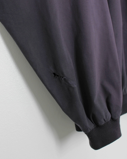 90s Greg Norman Washed Black Crewneck Windbreaker (L)