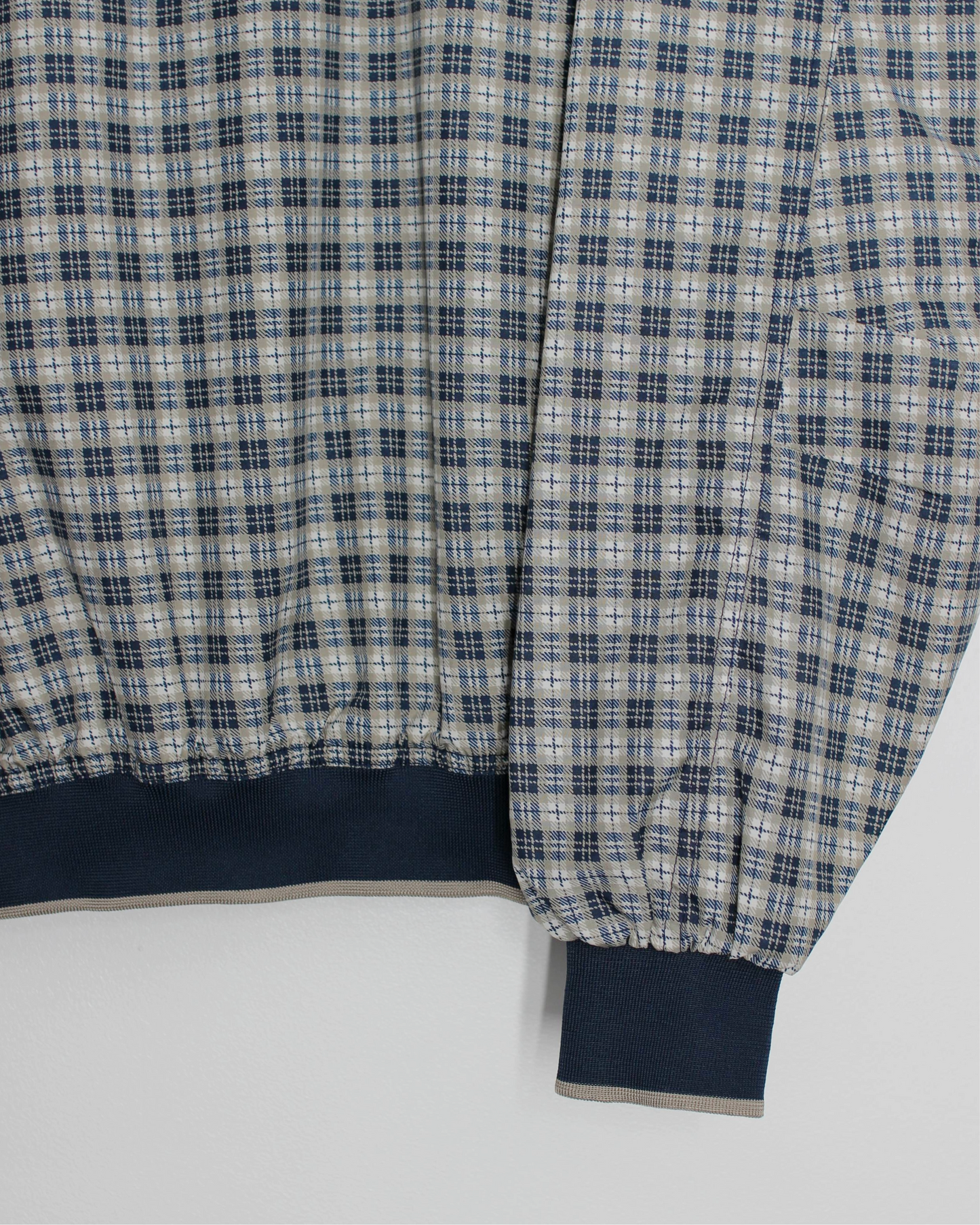 90s Reebok Plaid Crewneck Windbreaker (L)