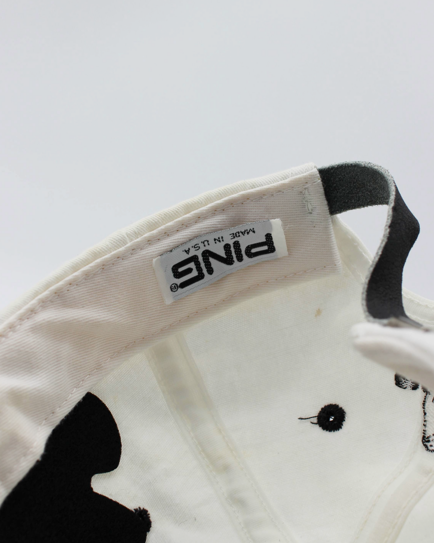 90s Ping White/Black Cap