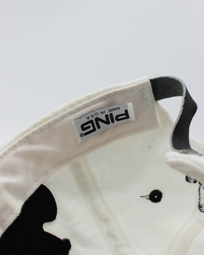 90s Ping White/Black Cap