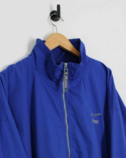 00s Mizuno Blue Full Zip Jacket (XL)