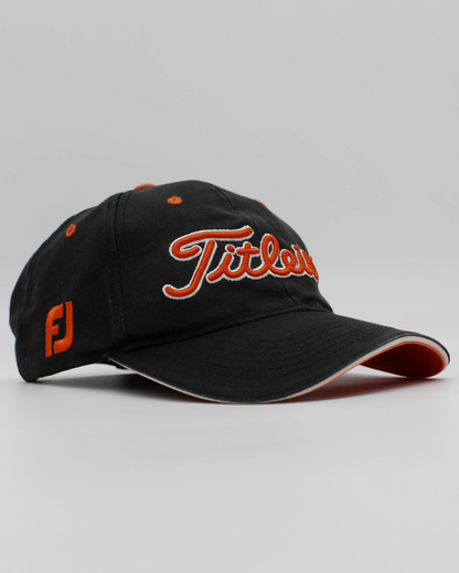 Titleist Black/Orange Cap