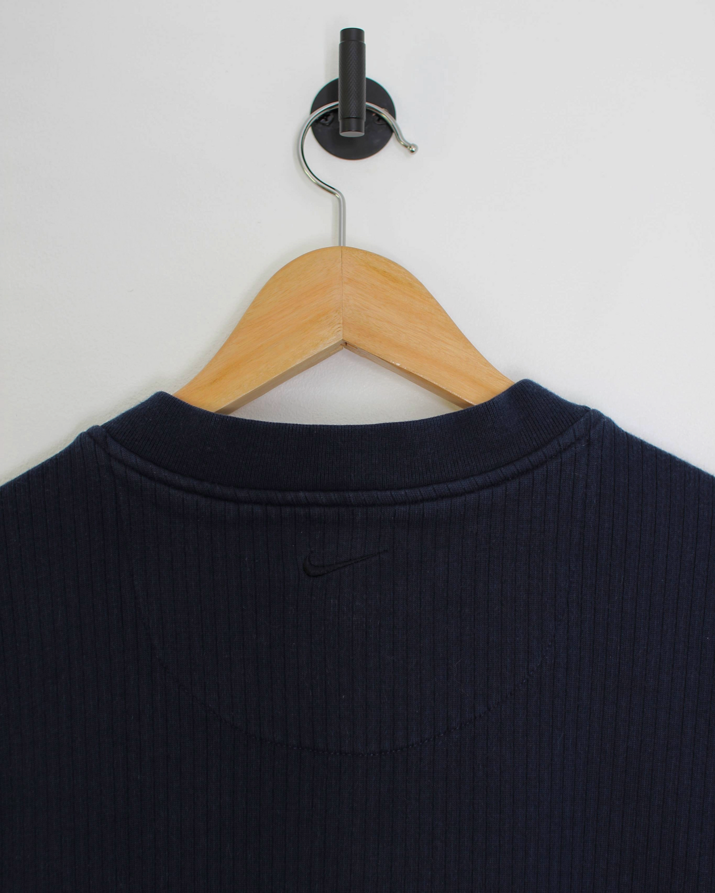 00s Nike Navy Ribbed Golf Vest (XL)