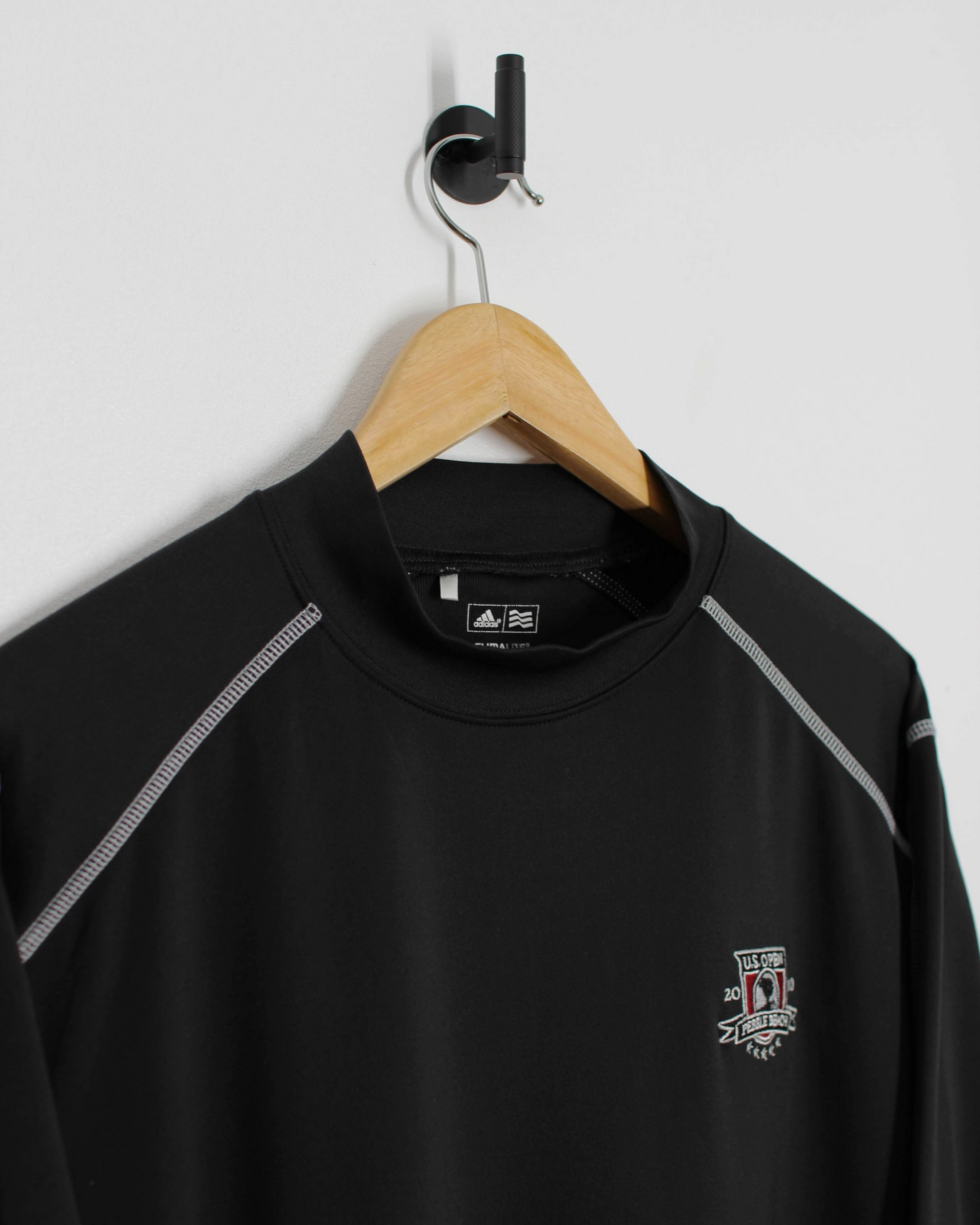 2010 US Open Adidas Black Mock Neck (M)