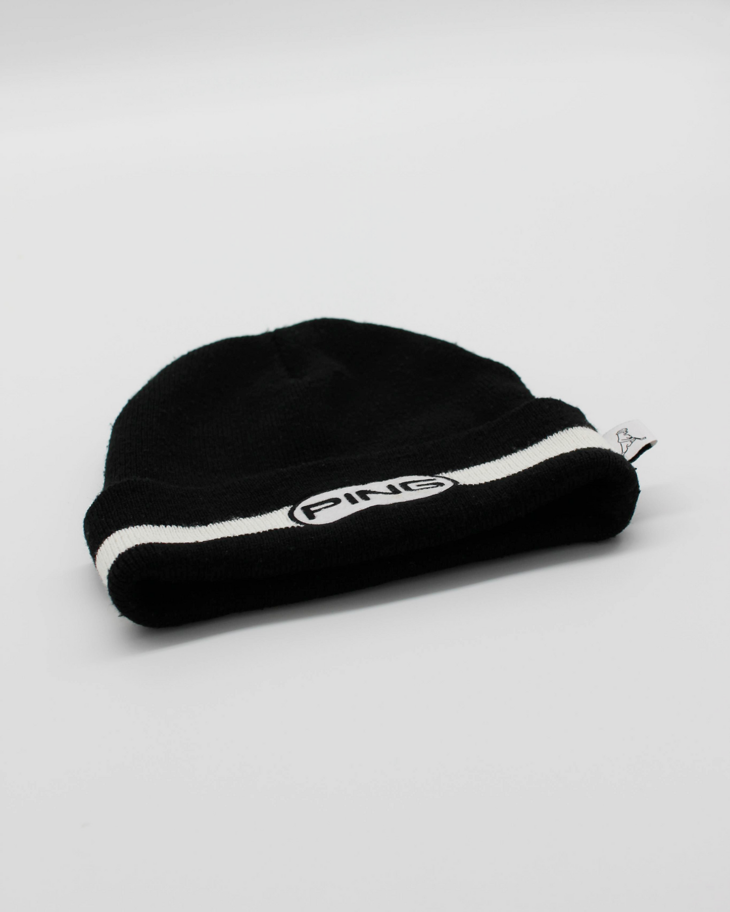 00s Ping Black/White Beanie Hat