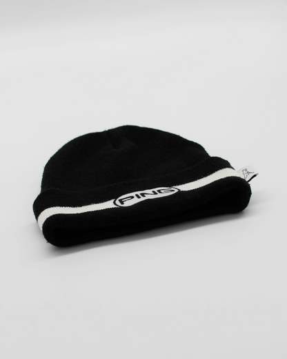 00s Ping Black/White Beanie Hat