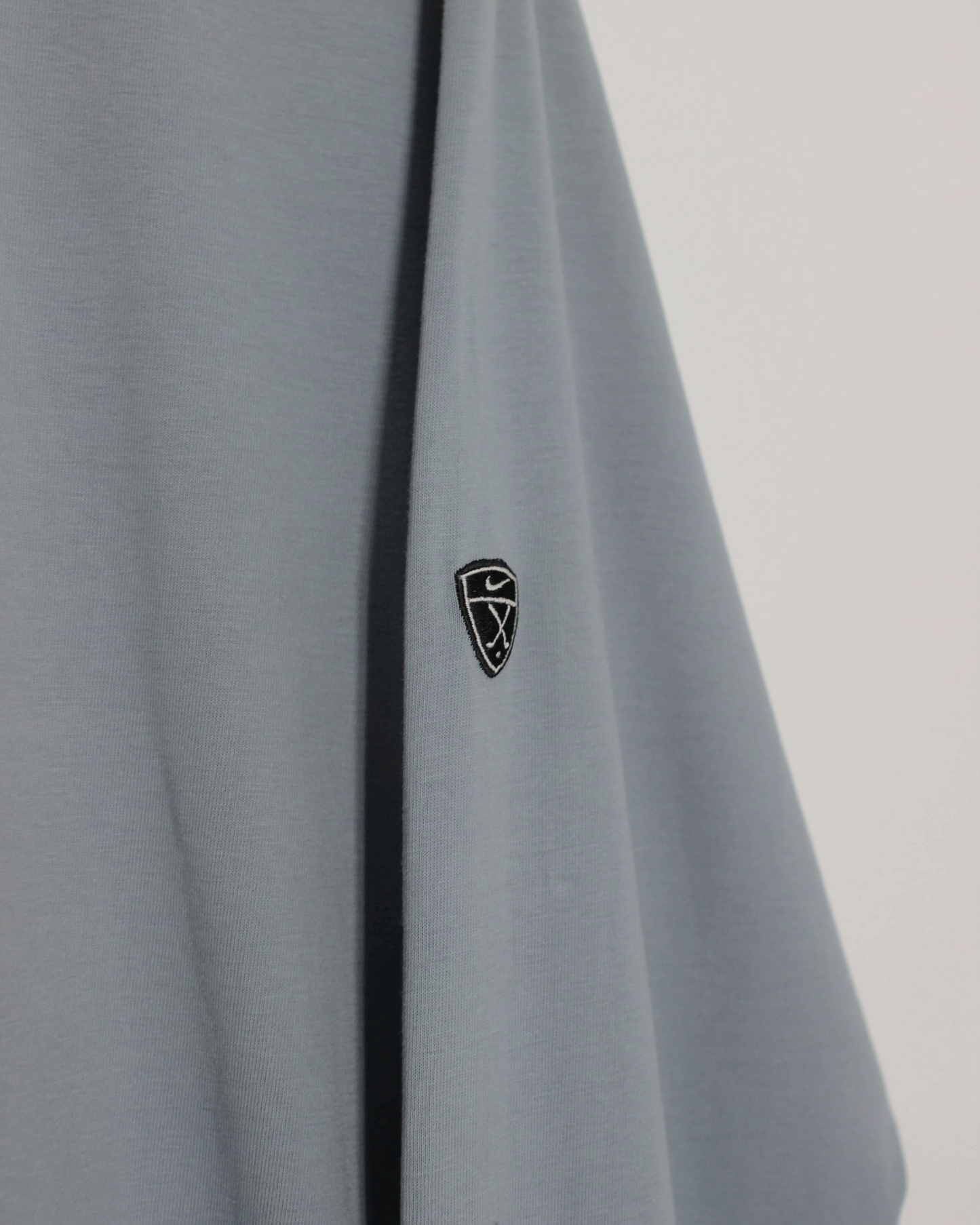 00s Nike Slate Blue Long Sleeve Turtle Neck Golf Top (L)