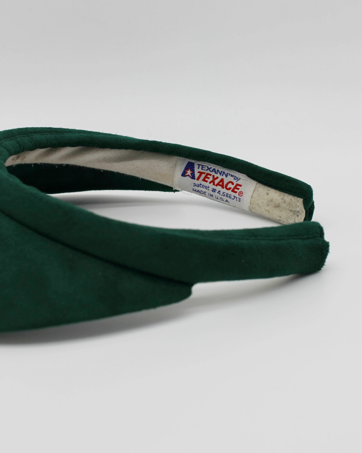90s Footjoy Suede Green Visor by Texace