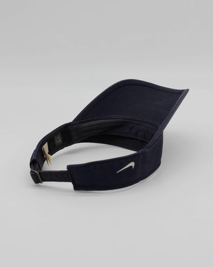 00s Nike Shield Logo Navy Visor