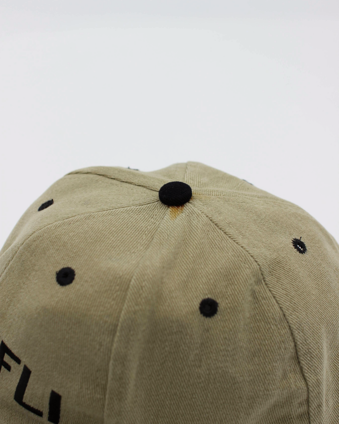 90s Maxfli Beige/Black Cap