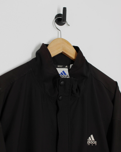 00s Adidas Black Full Zip Jacket (XL)
