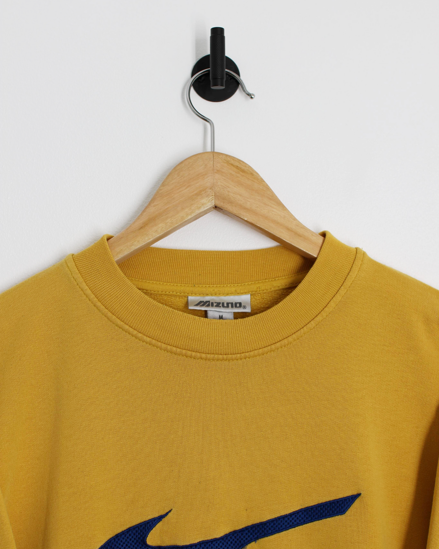 00s Mizuno Yellow/Blue Crewneck Sweatshirt (M)